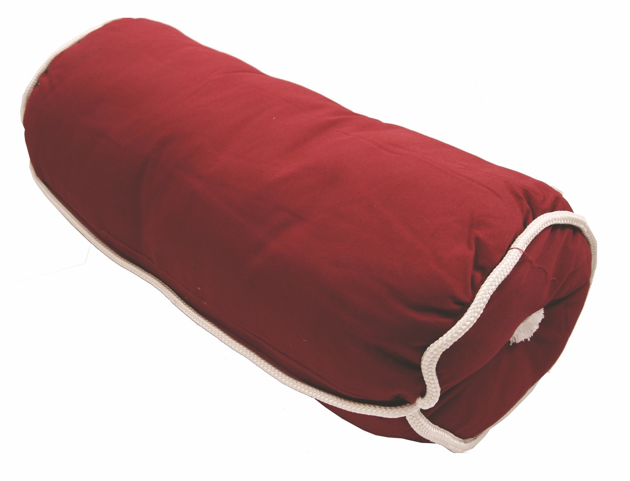 KUDDE BURGUNDY CYLINDER KAPOK