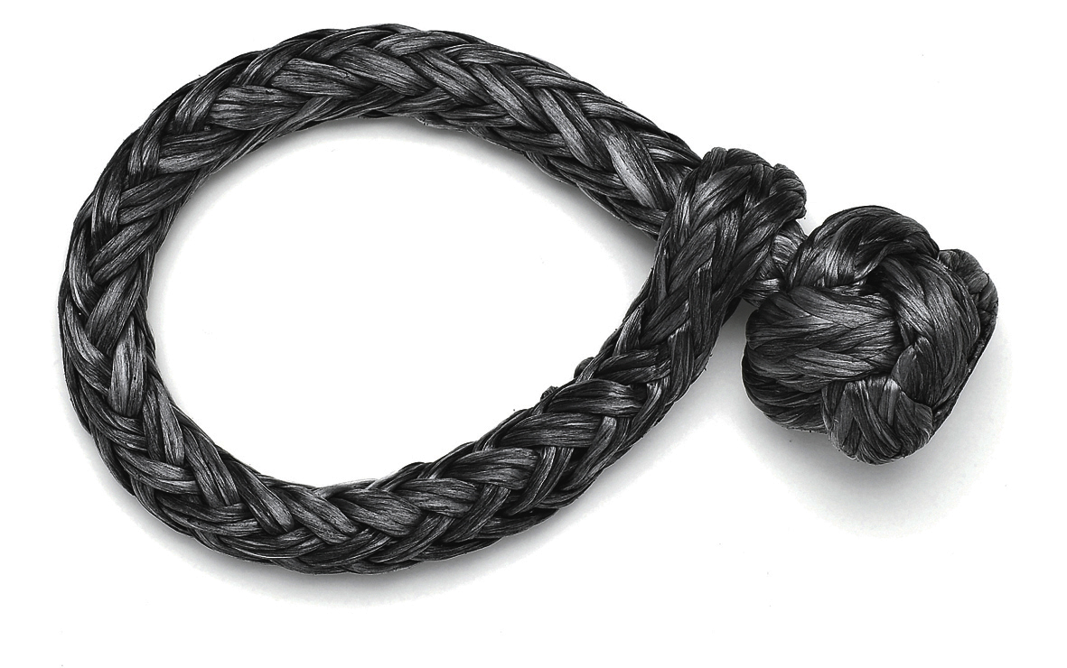 SOFT SHACKLES SVART 4TON