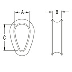 RONSTAN 5MM RF SEGELMAKARKAUS
