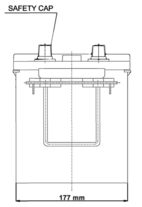 BATTERI VETUS AGM 140Ah