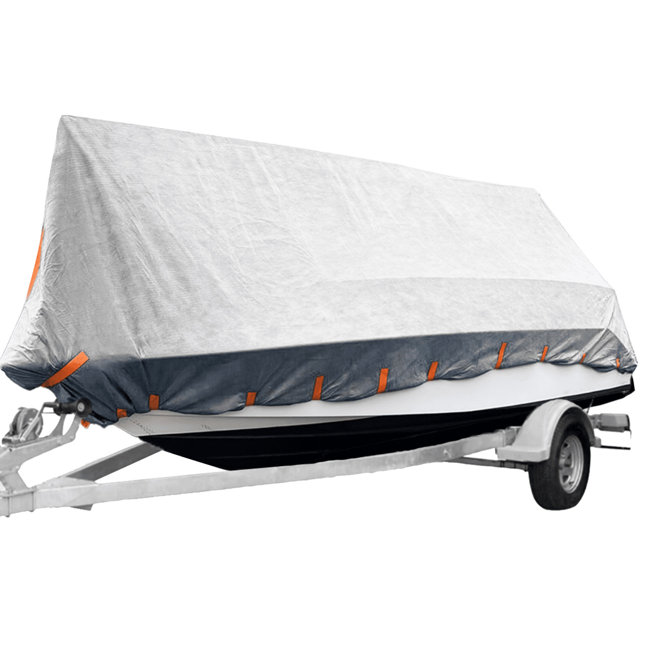 BÅTPRESENNING TOPTEX BOAT COVER  5 x 8M 160G GRÅ