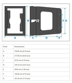 RAYMARINE MASTFÄSTE ALPHA 7 (STÅENDE)