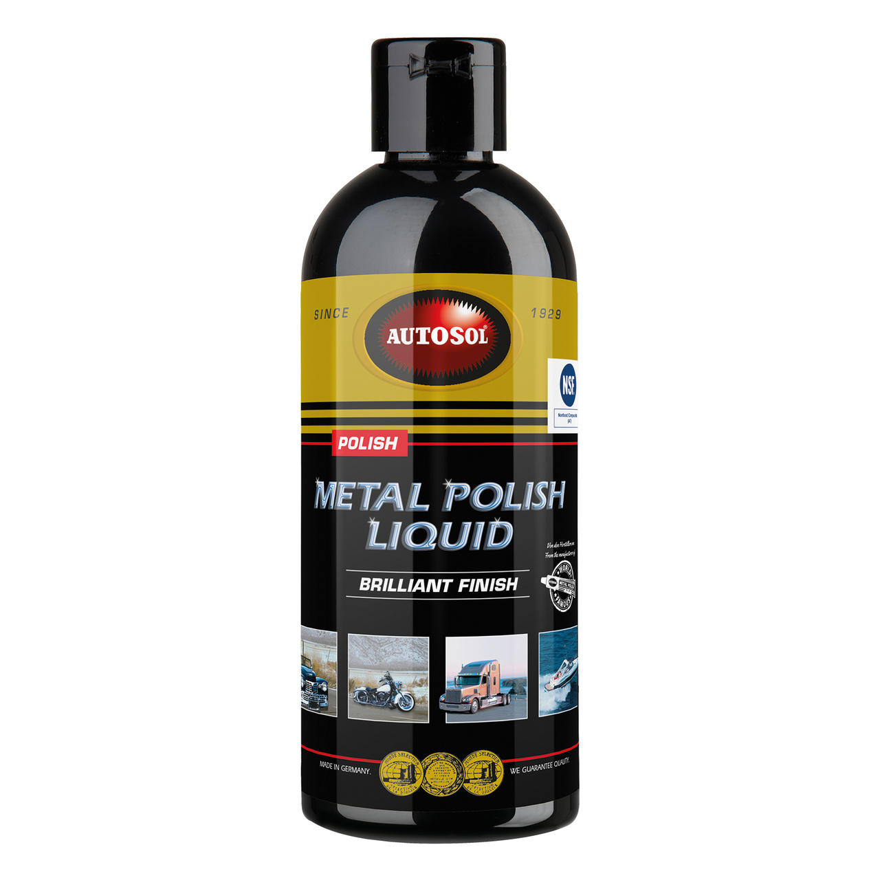 AUTOSOL METAL POLISH LIQUID 250ML