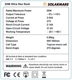 SOLARMARE 55W TC IP67 ETFE ULTRA FLEX FLUSH