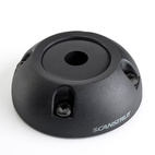 KABELGENOMF. RAK SVART SCANSTRUT 9-14MM