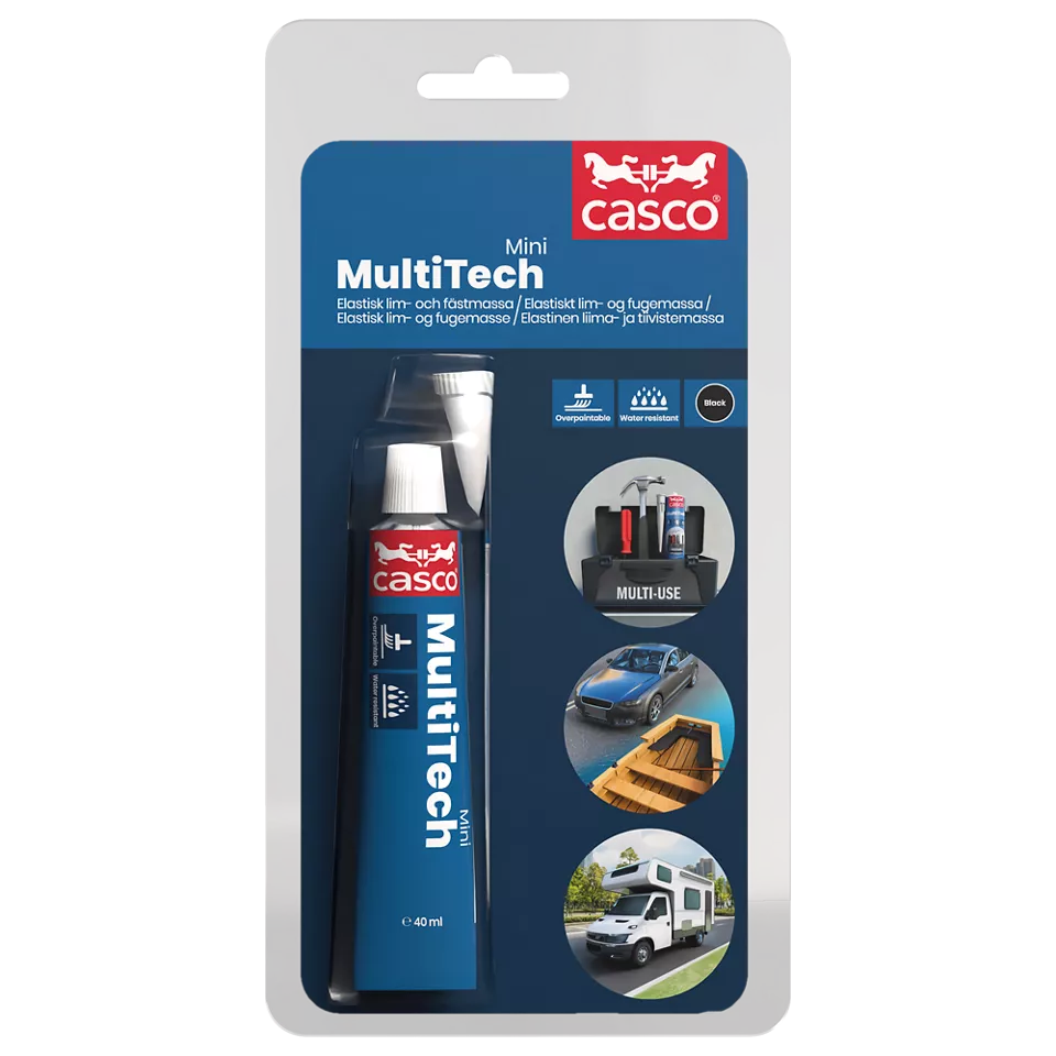 CASCO® MULTITECH MINI SVART 40ML