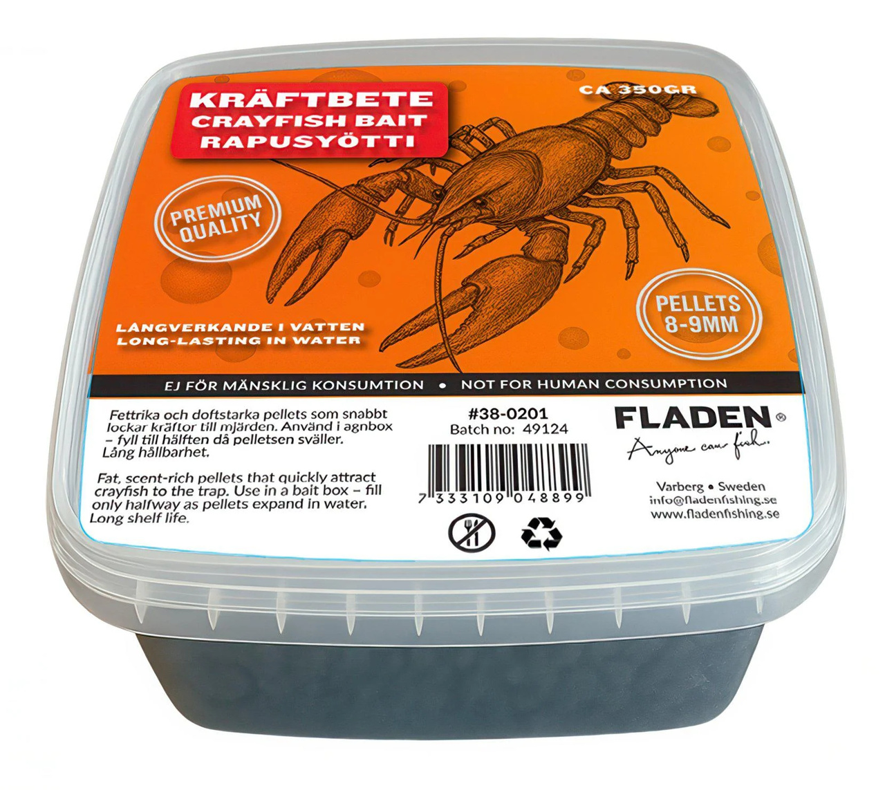 KRÄFTPELLETS PREMIUM 350G, 8-9MM