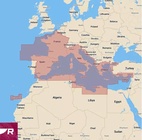 LIGHTHOUSE CHART MEDITARIAN SEA