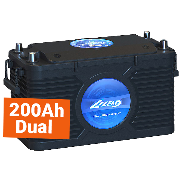 LILEAD LITIUMBATTERI 200AH DUAL