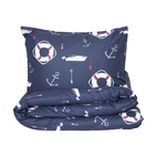 BÄDDSET STRANDHAMN MICRO MARINBLÅ