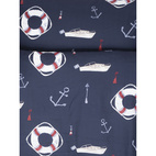 BÄDDSET STRANDHAMN MICRO MARINBLÅ