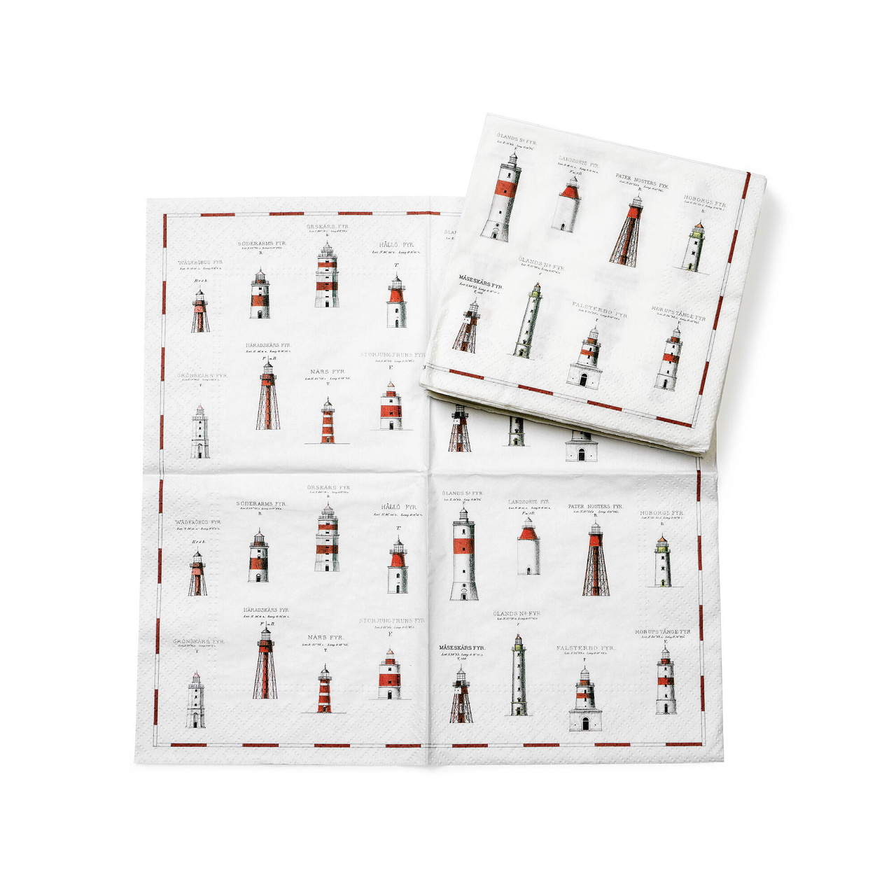 SERVETT FYRAR OSTKUSTEN