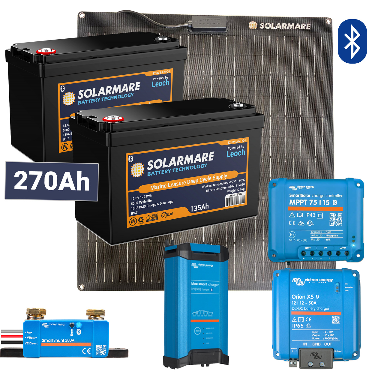 LITIUMPAKET +++ 270AH SOLARMARE
