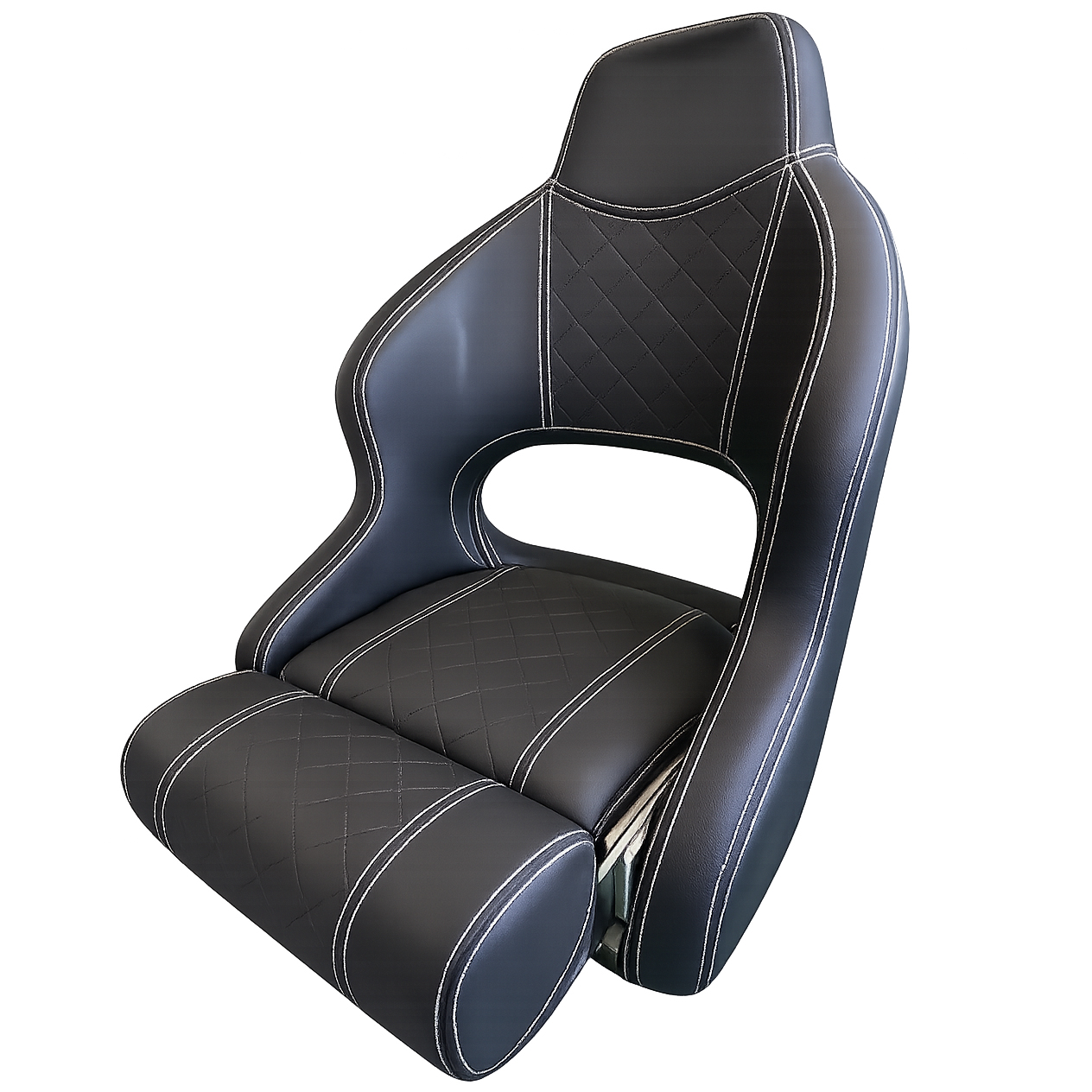 BÅTSTOL FLIP UP AIR DIAMOND SVART