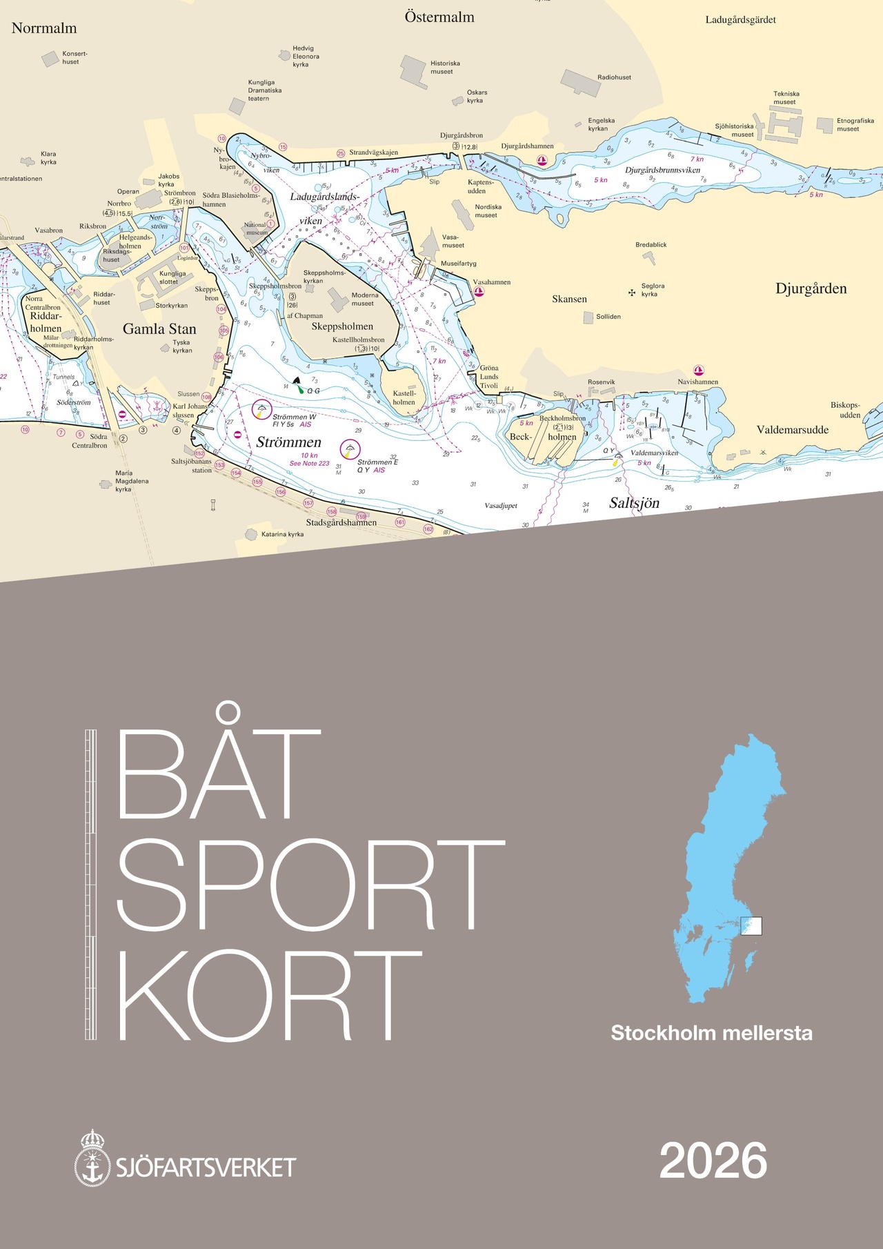 BÅTSPORTKORT STOCKHOLM MELLAN 2026