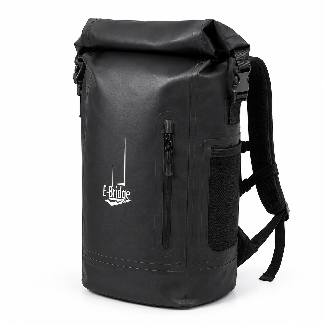 RYGGSÄCK 35L VATTENTÄT E-BRIDGE SVART