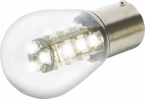 LED BA15S BÅTSYSTEM 1POL 8-30V