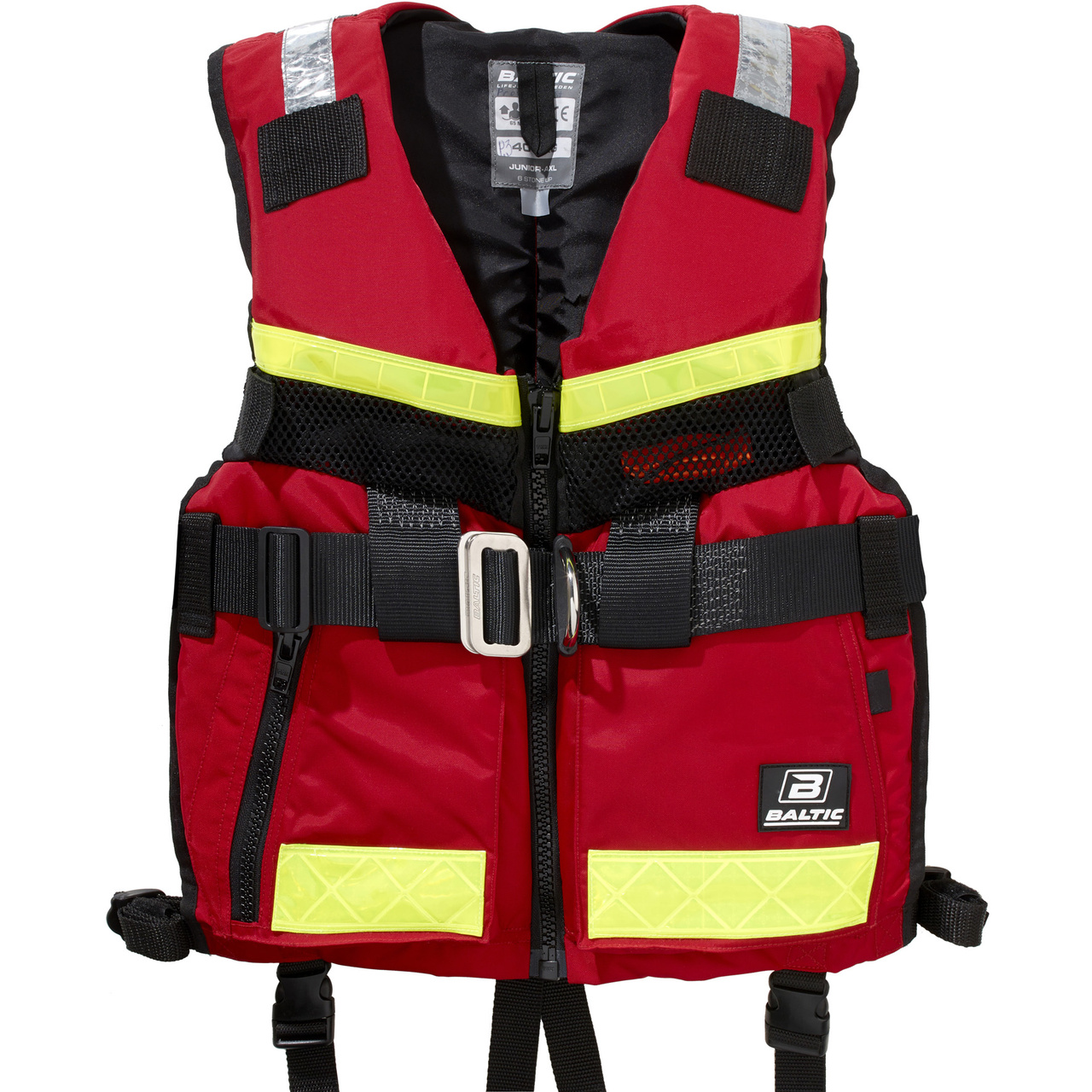 BALTIC FUNKTIONSFLYTVÄST SAR 40-130 KG RÖD