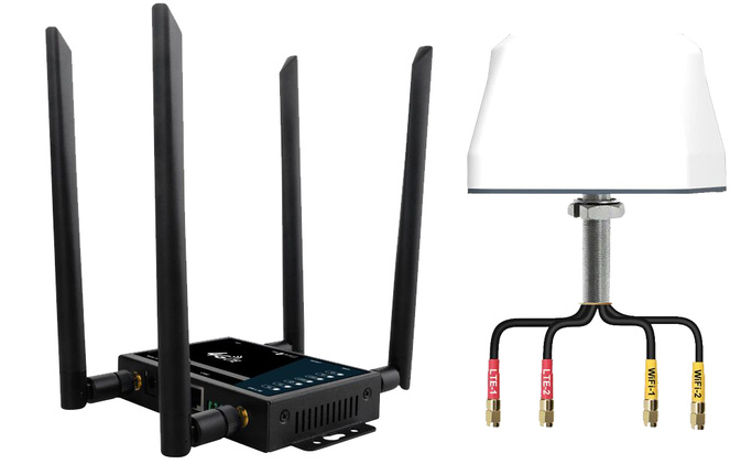 MOBILROUTER & ANTENN VALUE PACK 4G