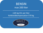 KOLDIOXIDKOMP FÖR 150L BENSIN -428KG CO2 WAVEZ