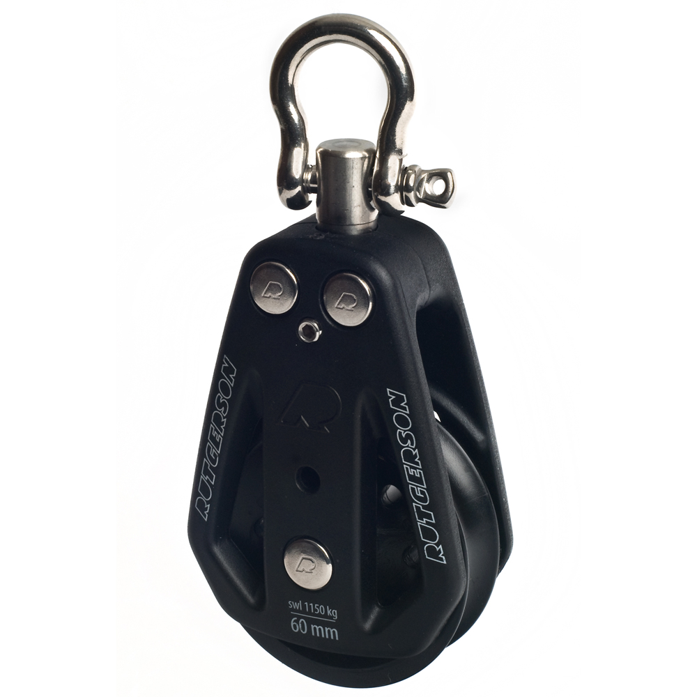 RUTGERSON 60MM ENKELBLOCK