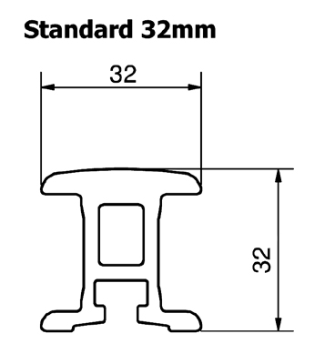 RUTGERSON SKOTSSKENA 32MM KRÖKT