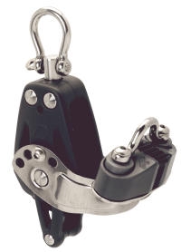 RUTGERSON 50MM ENKELBLOCK HUNDSVOTT + CLEAT