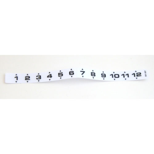 LBL:CALIBR.TAPE(1..12) 260X20