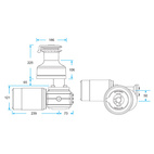 LEWMAR ELKONVERTERING OCEAN 48ST