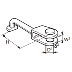 TOGGLE Ø6 T/FRK ASSY