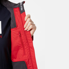 CREW MIDLAYER JACKA RÖD DAM S